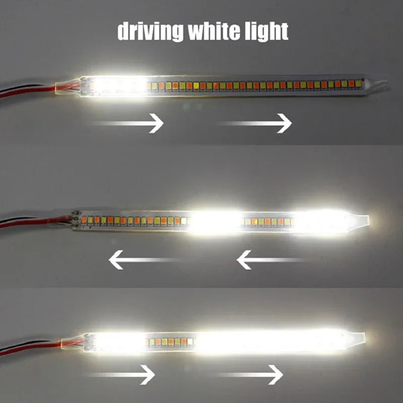 Car Rearview Mirror Indicator Lamp DRL Streamer Strip Flowing Turn Signal Lamp LED Car Light Source Turn Signals For Cars