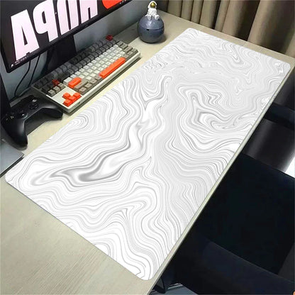 Topographic Mousepad Strata Liquid Mouse Pad Black 500x1000 Mat Gamer 900x400 Extended Pad Custom Mauseped Rubber Office Carpet