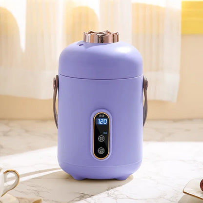 New Mini Rice Cooker Small 600ML Electric Cooker Multifunctional Electric Cooking Pot 12H Reservation Mini Hot Pot For Dormitory