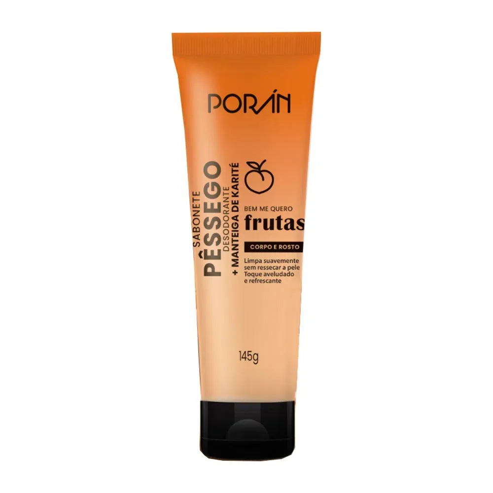 Full Kit 4 items Body and Face Care Peach Porán