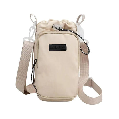 Portable Water Bottle Bag Water Bottle Holder With Adjustable Shoulder Strap Cup Insulated Protective Cover Cup Accessories
