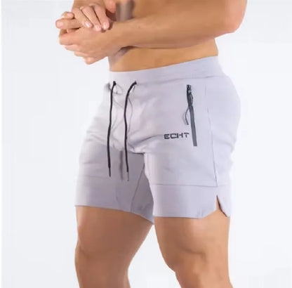 New Sports Shorts Men Beaching Shorts Zip pocket Trousers Bodybuilding Sweatpants Fitness Jogger Running Gyms Men Shorts