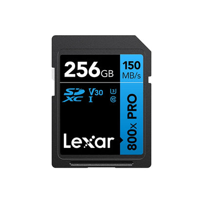 Lexar SD Card 800x Pro Read 150MB/s SDXC Flash Card 64GB 128GB 256GB V30 UHS-I SDHC 32GB Memory Card Storage Card For Camera