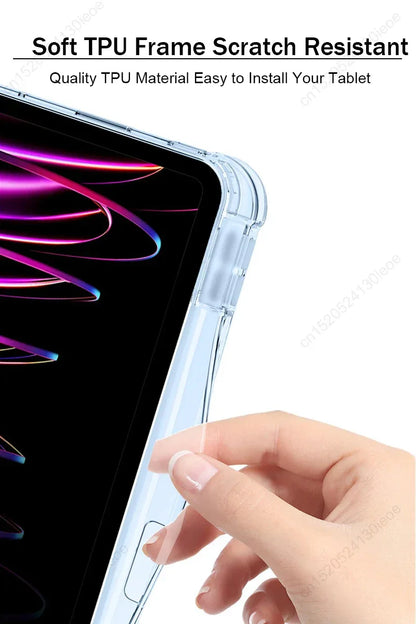 For iPad Air 6 7 11 inch Case 2025 2024 iPad Pro 11" 13" Funda iPad A16 11th 10th 10.2 9th Generation Pro 12.9 6th 5th 4th Cover