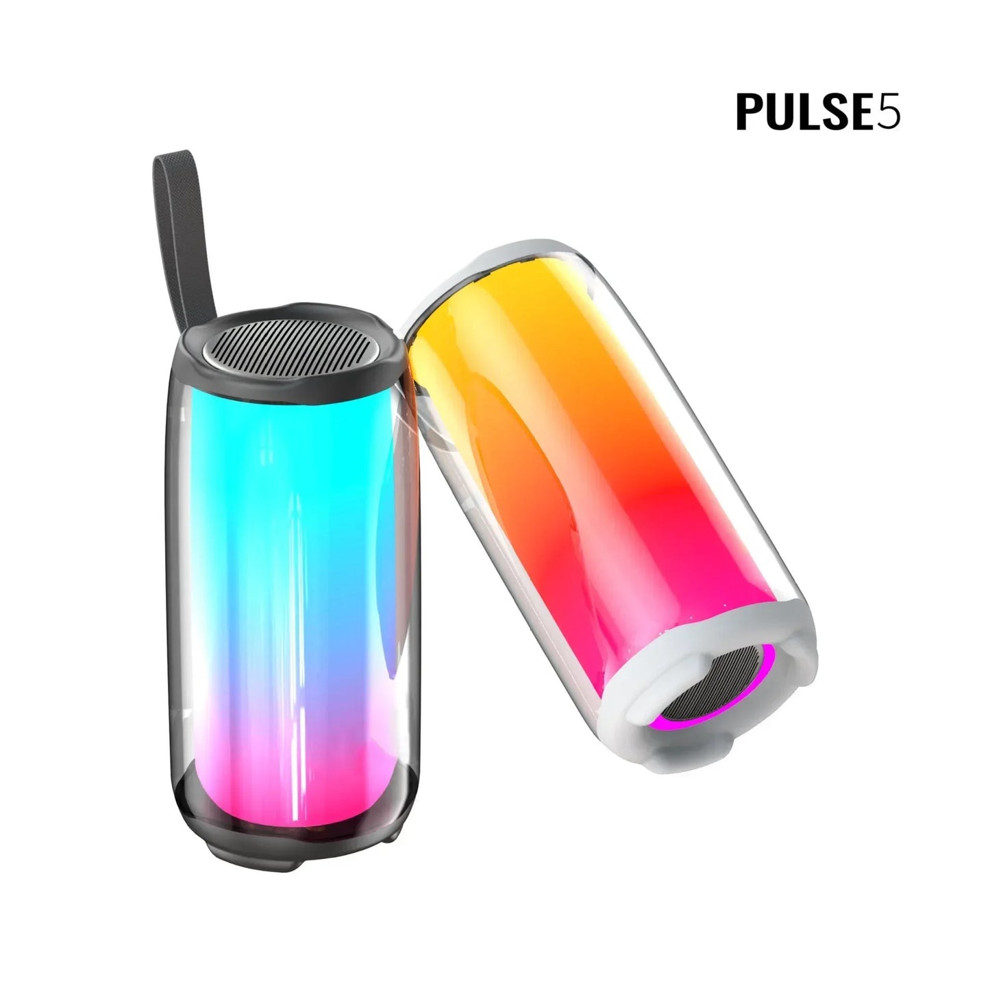 PULSE 5 Family K Song Bluetooth Speaker Portable Column RGB Atmosphere Lamp Audio Boombox Outdoor Waterproof Subwoofer With Mic
