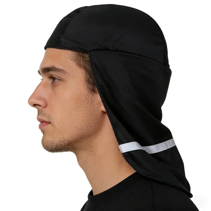 1PC Cooling Cap Elastic Sun Shade Hat Neck Shield Wide Brim Hat UV Protection Neck Protector to Cover Neck for Fishing Riding