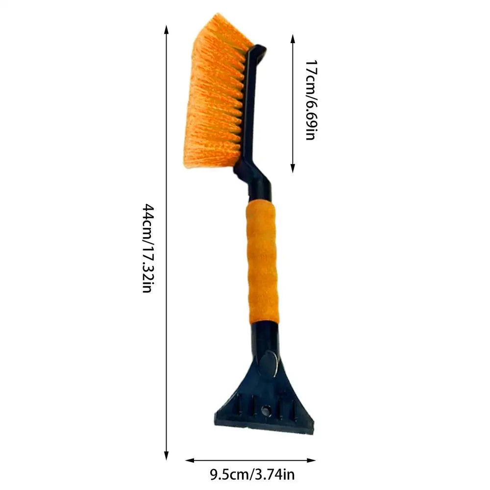 Ice Scrapers for Car Windshield 2 in 1 Snow Scraper and Brush Ergonomic Foam Grip Snow Cleaner for Car Window Ice Scraper