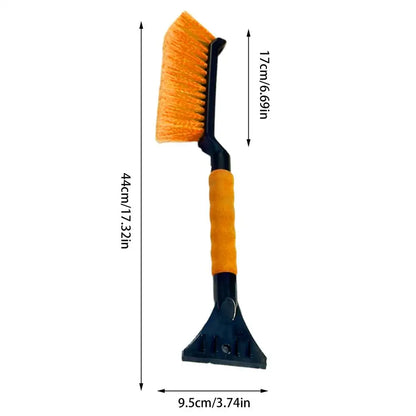 Ice Scrapers for Car Windshield 2 in 1 Snow Scraper and Brush Ergonomic Foam Grip Snow Cleaner for Car Window Ice Scraper