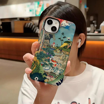 Bladee 333 Spiderr Phone Case For Iphone 16 Pro Max 15 13 14 12 11 14 Pro Max 15 Pro Max Two-in-one Cover