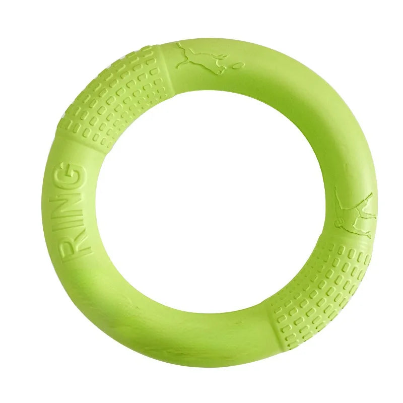 Dog Toys Pet Flying Discs EVA Dog Training Ring Puller Resistant Toys For Dogs Floating Puppy Bite Ring Toy Interactive