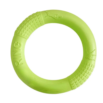 Dog Toys Pet Flying Discs EVA Dog Training Ring Puller Resistant Toys For Dogs Floating Puppy Bite Ring Toy Interactive