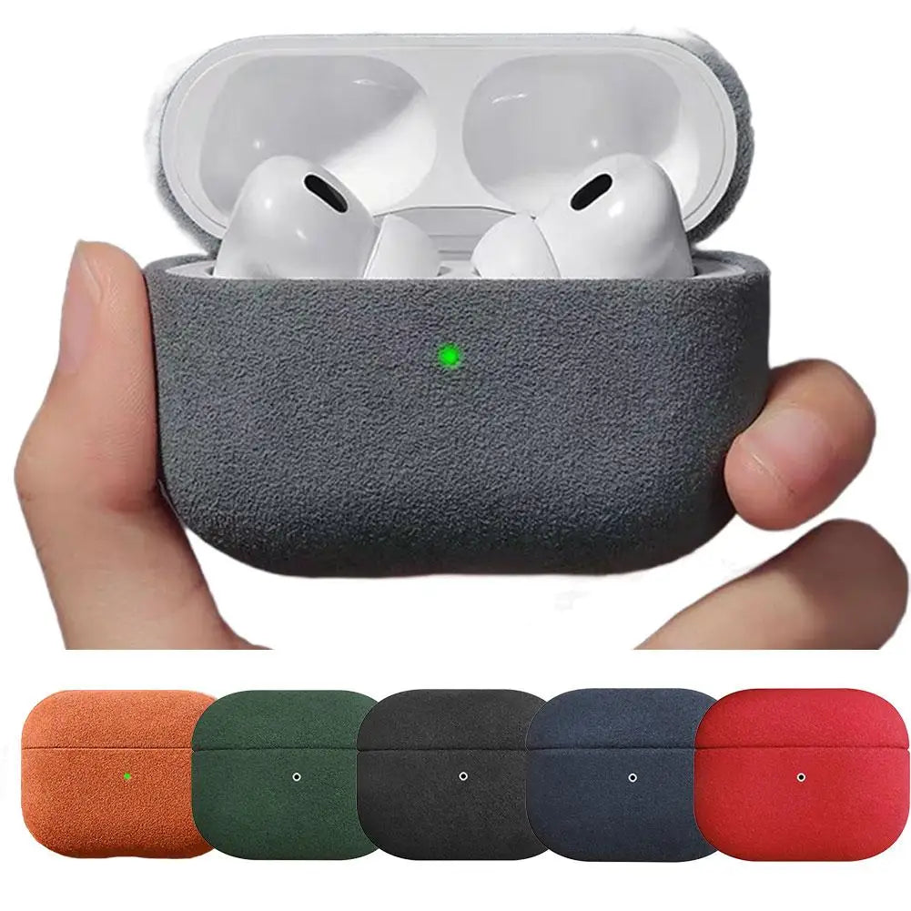 Suede Case For AirPods Pro 3 Luxury Protective Case Full Cover Anti-drop Scratchproof Bluetooth Earphone Accessories