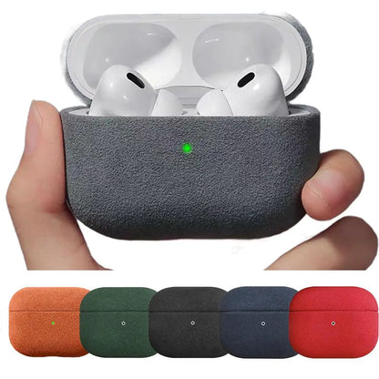 Suede Case For AirPods Pro 3 Luxury Protective Case Full Cover Anti-drop Scratchproof Bluetooth Earphone Accessories