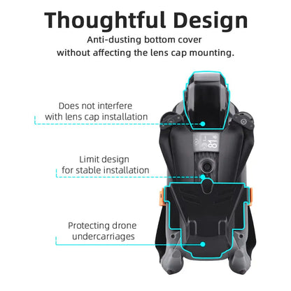 Propeller Holder Fixed for DJI Air 3/Air 3S Drone Stabilizers Protector Props Fixed Mount Guard Silicone & ABS Base Accessories