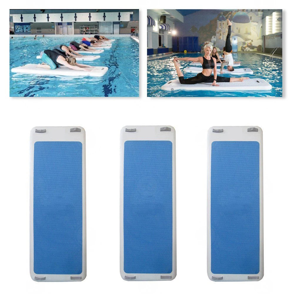 Multifunctional Inflatable Yoga Mat Great For Yoga Pilates Stretching For Home Gym Outdoor