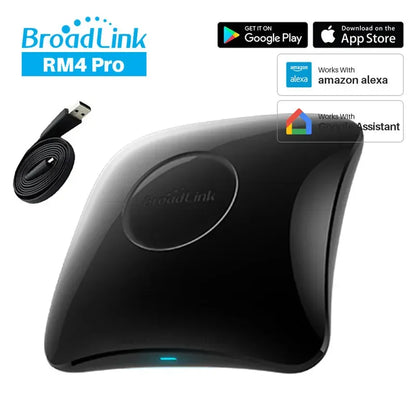 Broadlink RM4 Pro Universele Intelligente Afstandsbediening Smart Home Wifi +IR+ Rf Schakelaar Works met Alexa