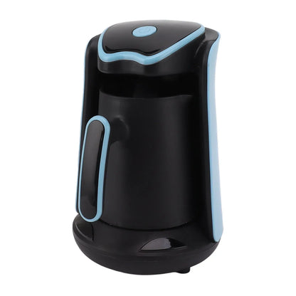 500ml Coffee Pot Stainless Steel Electric Thermal Coffee Maker for Office Blue
