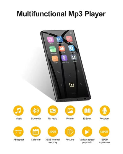 BEN JIE M2 mp3 player 32GB bluetooth Lossless  HiFi Portable Audio Walkman FM Radio EBook Voice Recorder music player  плеер mp3