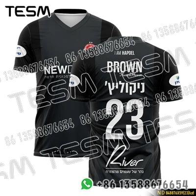 TESM Men Women Breathable Sports T-Shirt 3D Printed Number Short Sleeve Training Top Loose Streetwear Trendy Tee S-6XL