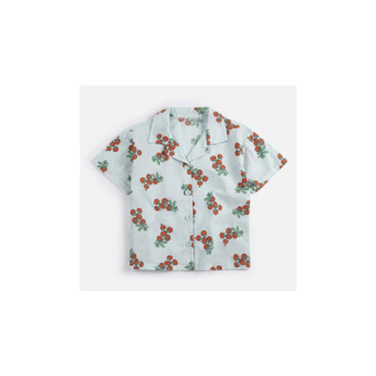kids shirts and shorts clothing sets 2026 new summer boys girls cute print short sleeve tees tops and shorts clothes sets bc