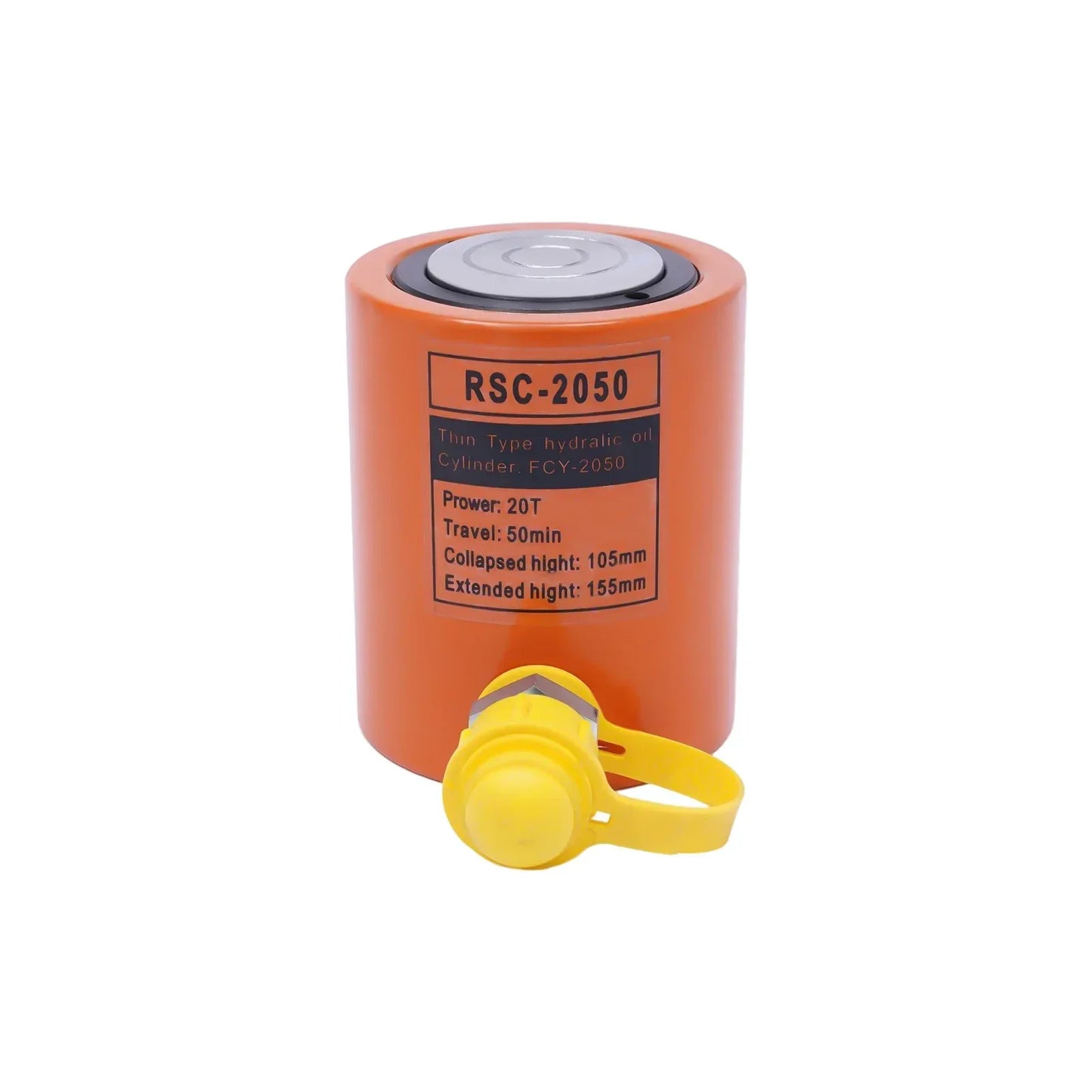 10T/20T Hydraulic Ram Cylinder Jack with CP-180 Hand Pump. Ideal for machinery & shipbuilding, offers reliable lifting.