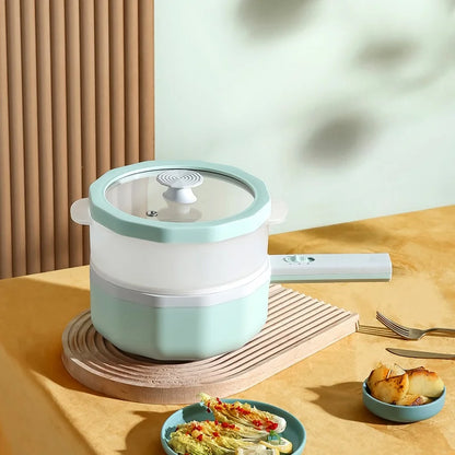 1.5L Rice Cooker Multi Cooker Non-Stick MultiCooker Steamed Rice hot Pot Electric Cookers Single Double Layer kitchen Home