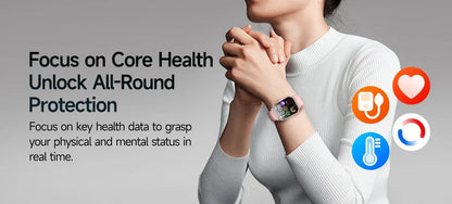 2026 New Health Smart Watch Precise Measurement ECG+PPG Blood Pressure Uric Acid Body Fat Analysis call SmartWatch For Men Women