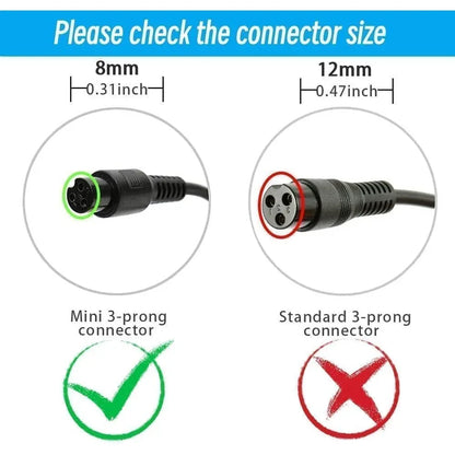 New 42V 2A Universal Lithium Battery Charger For 36V Hoverboard Self-Balancing Scooter 100-240V AC Power Supply Adapter EU US