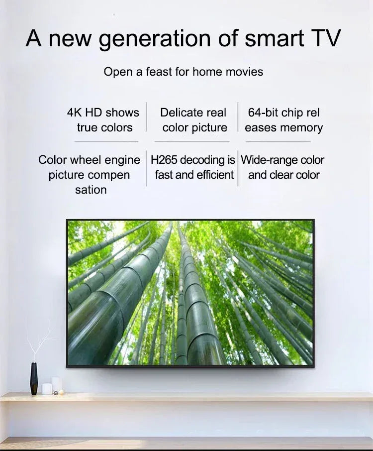 Go 2021 32 42 50 55 4K Explosion-Proof LCD TV New Product 43 Inch LED Tv Televisions Full TV