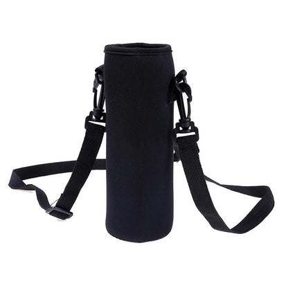 Portable Water Bottle Insulated Neoprene Holder Pouch Bag 420/550/750/1000/1500ml Shoulder With Adjustable Strap