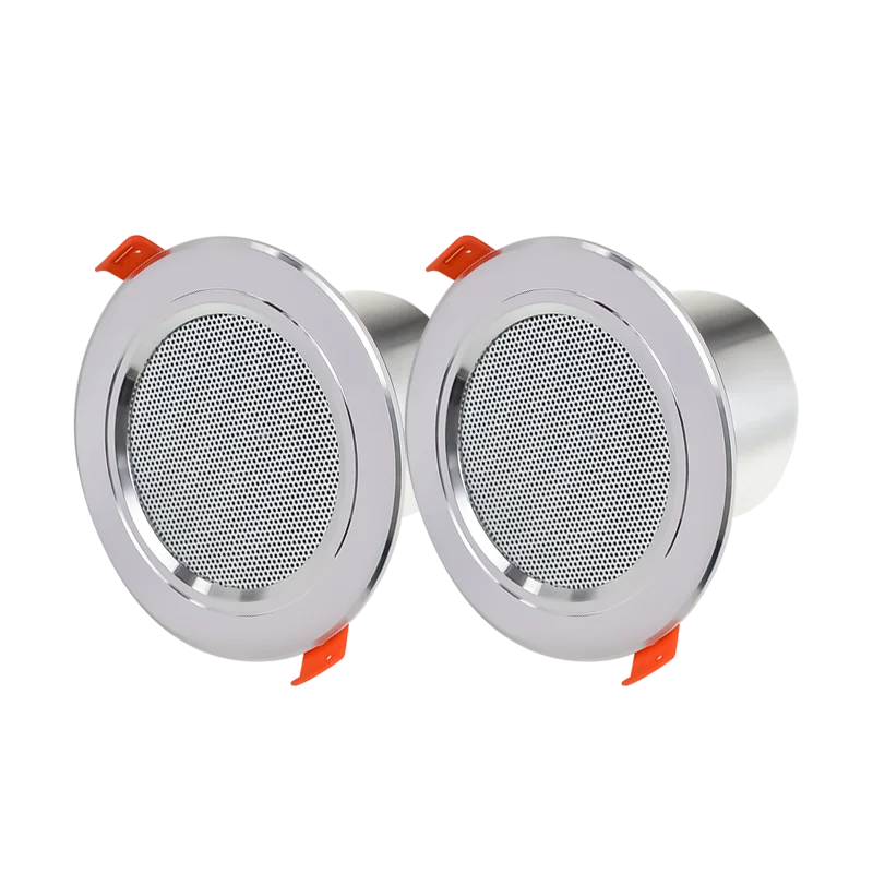 86 New item hifi professional smart wall mount stereo Background Music System speaker sets bluetooth mini in wall amplifier