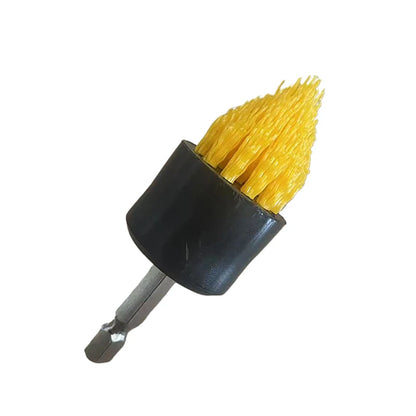 Electric Scrubber Grill Brush Kit 2/3.5/4'' Power Cleaning Brush for Car Bathroom Floor, Tub Shower Grout Nylon Attachments