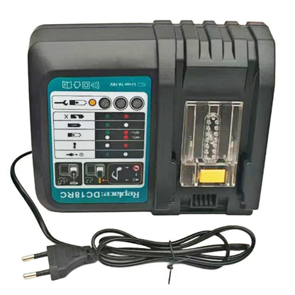 DC18RC Li-ion Battery Charger For Makita 14.4V 18V BL1830 Bl1430 DC18RF BL1815 BL1415 LXT400 BCl180W DC18RD DC18RE DC18SF BL1860