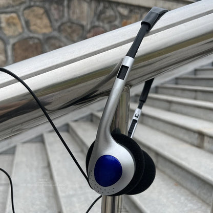 Personality Retro Classic Music Headphones Fashion Game Headset Portable Sport Wired Earphone Photography Photo Props
