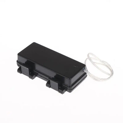 Waterproof 3V Battery Box For Light String 2 Sections AA Battery Holder 3V No.5 Dustproof Battery Cartridge With ON-OFF