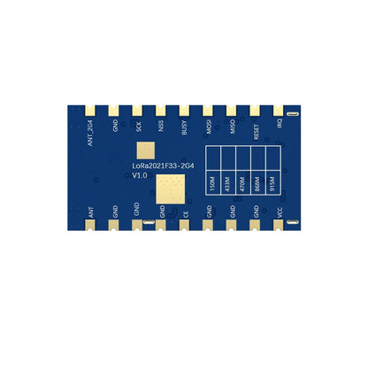 G-NiceRF | 2PCS LoRa2021F33-2G4 2W High Power LoRa Module FLRC up to 2.6Mbps, Sub-GHz Sensitivity up to -144dBm LR2021 Chipset
