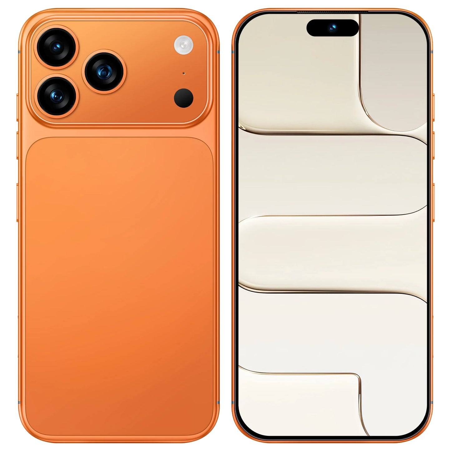 Hot 2026 High Quality i17 Pro Max Original Intelligent 4G 5G Dual Card Dual Standby System Global Version 8000mAh Battery