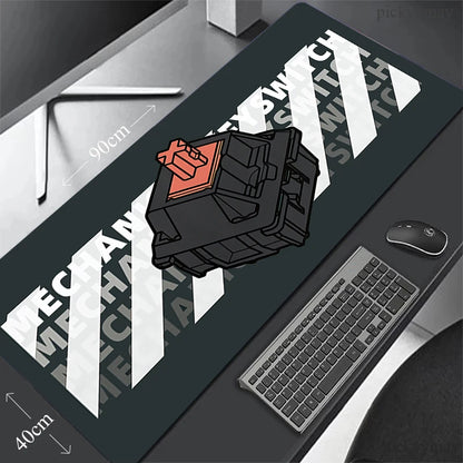 Fish Mouse Pad Gaming Mousepad Mat Gamer Mouse Mat Keyboard Mat Desk Mat Carpet Mausepad XXL For Computer Laptop Pad