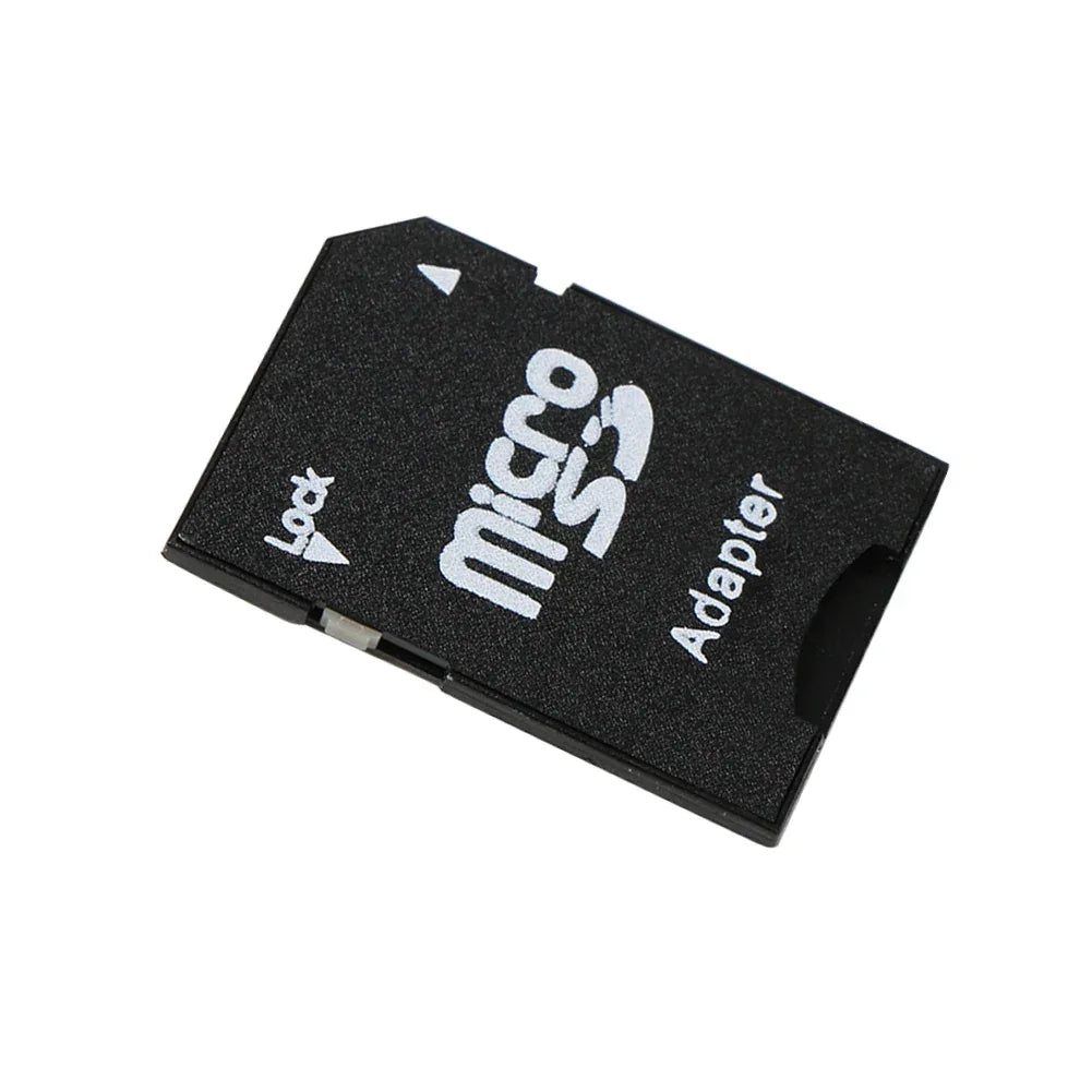 10Pcs New Wholesale Memory Card Adapter Converter Black Microsd Mini TF Card Reader Micro SD To SD Memory Card Adapter Converter