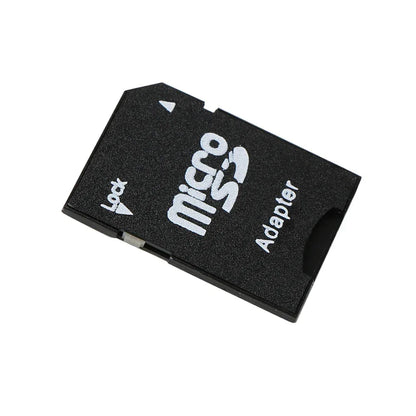10Pcs New Wholesale Memory Card Adapter Converter Black Microsd Mini TF Card Reader Micro SD To SD Memory Card Adapter Converter