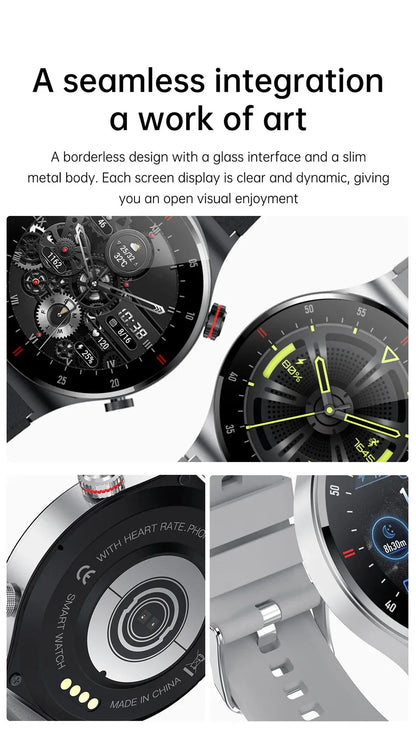 2023 New Bluetooth Call Smart watch Men Full touch Screen Sports fitness watch Bluetooth is Suitable For Android ios Smart watch