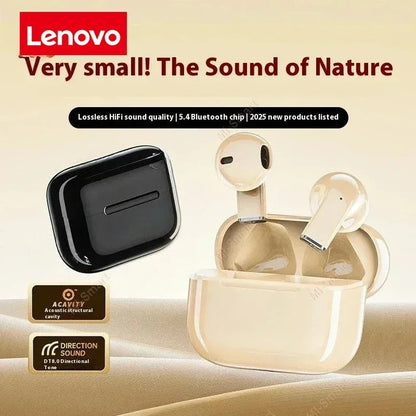 Lenovo Earbuds True Wireless Earphone Noise Cancelling Bluetooth Headset HD Music Headphone in-Ear Handsfree with Mic