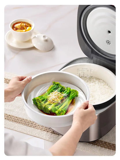 SUPOR 4L Rice Cooker 0-Fluorine Glazed Ball Pot Micro Pressure 21-Min Fast Cook Anti-Overflow 220V