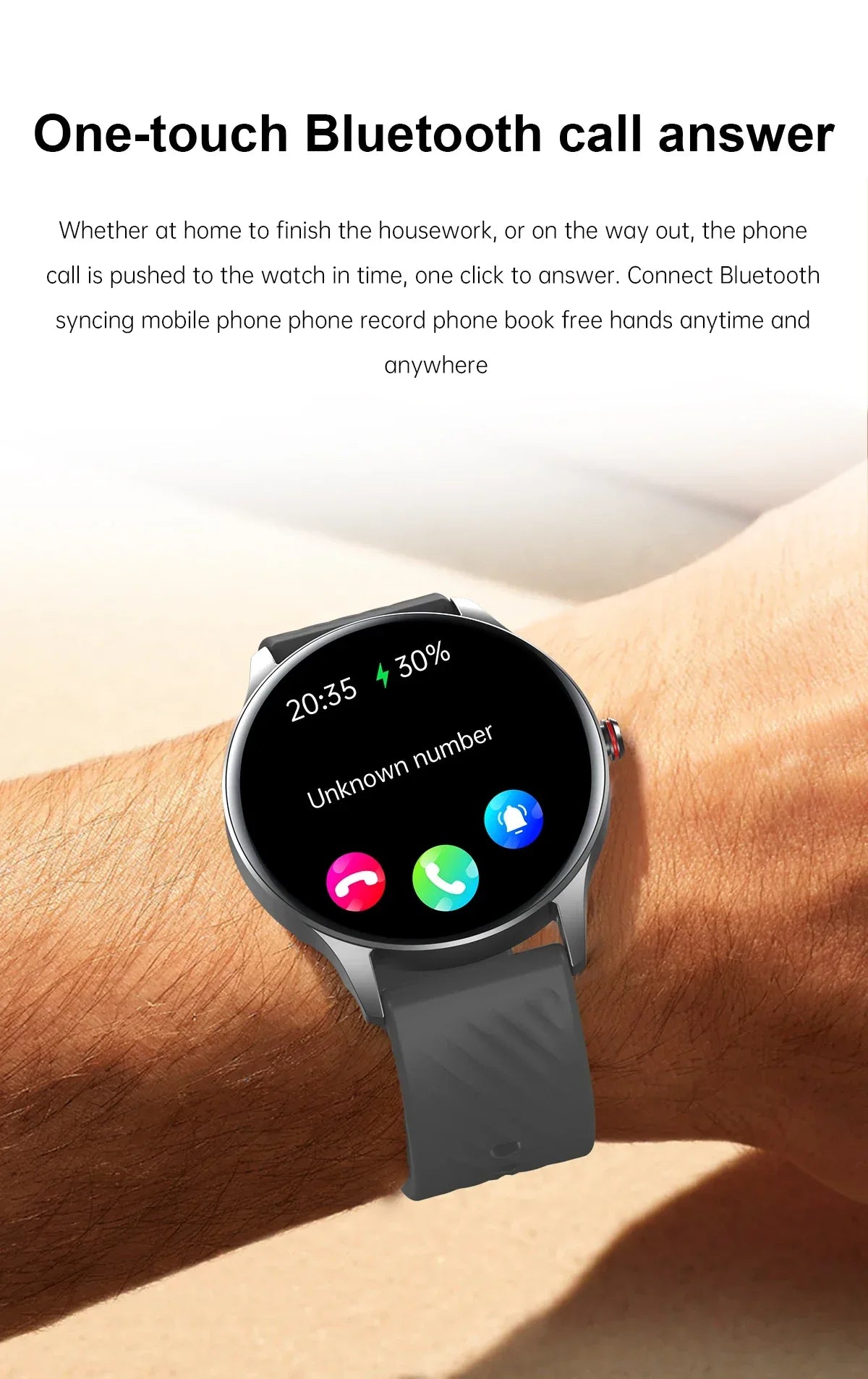 New Health Smart Watch ECG Heart Rate Blood Oxygen Blood Pressure Monitoring Bluetooth Call GPS Movement Trajectory Smartwatches
