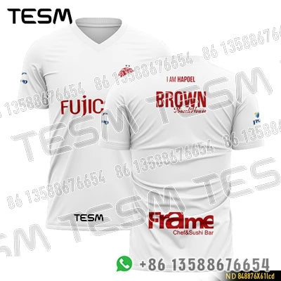 TESM Men Women Breathable Sports T-Shirt 3D Printed Number Short Sleeve Training Top Loose Streetwear Trendy Tee S-6XL