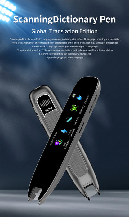 International version of scanning and translation pen, offline learning  wifi scanning and translation pen multi-language