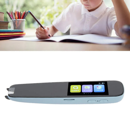 WiFi Language Translator Pen Digital Touch Screen Quick Identification Scan Reader Pen For Learning Traveling Aboard Blue