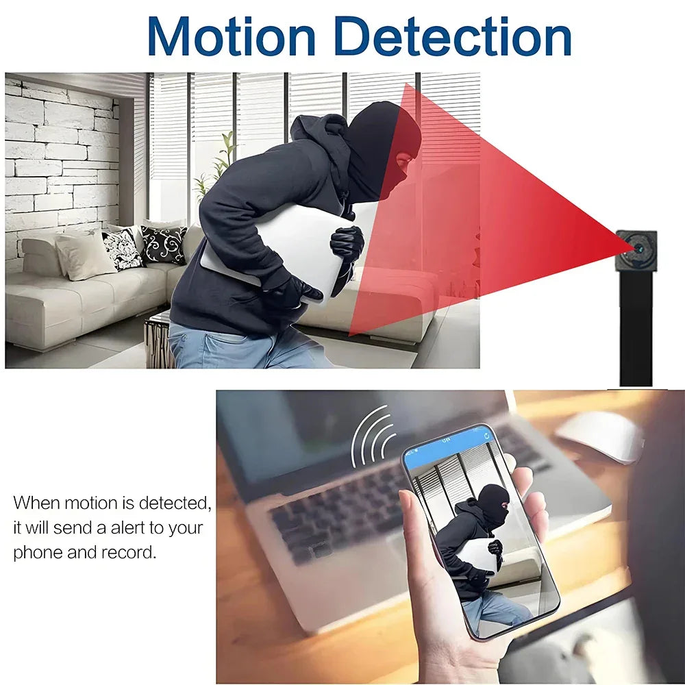 Mini Camera 1080P HD WiFi Camcorder DIY Portable Wireless Module Video Recorder Motion Detection P2P Camera Support Remote View