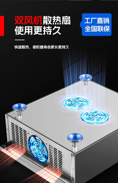 Commercial induction cooker 5000w flat concave surface high power wok canteen restaurant boiling water hot stove