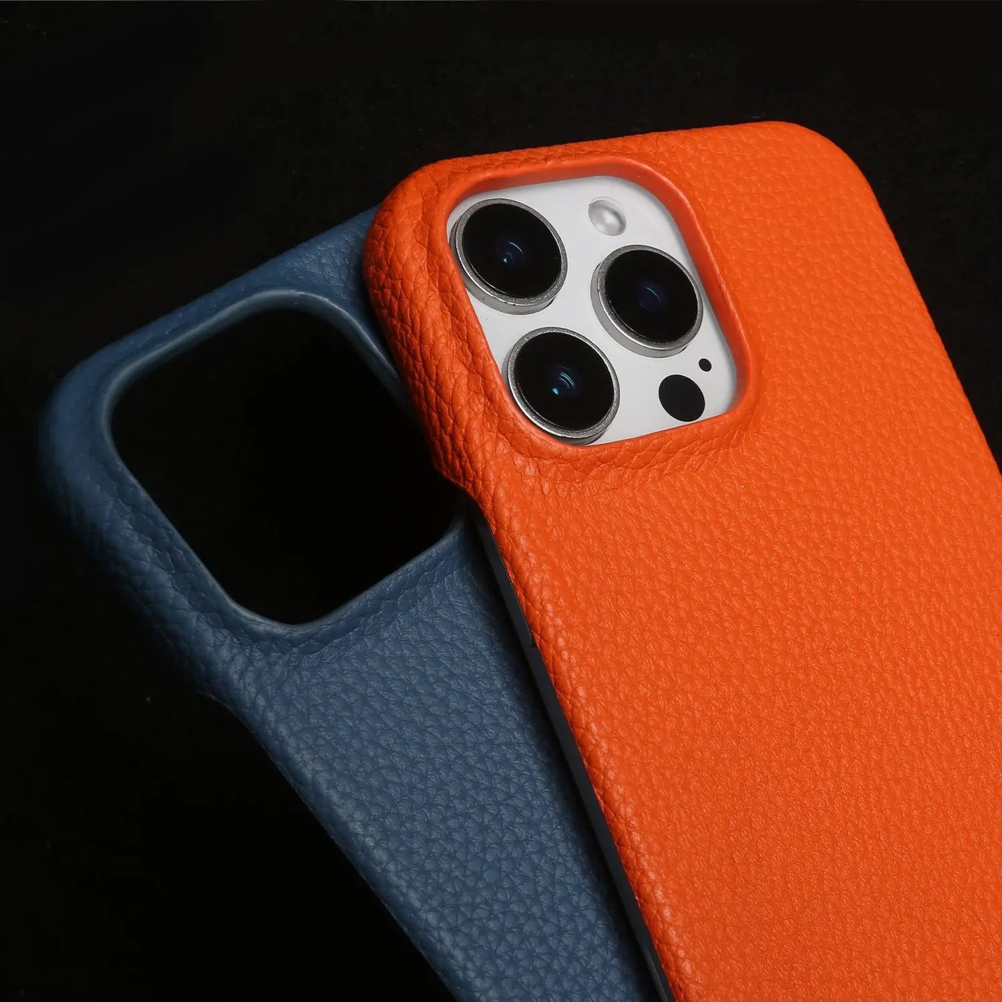 Premium Magnetic Genuine Leather Case For iphone 16 Pro Max 15 14 13 12 11 Wireless Charge Magnet Magsafe Cover Shockproof Coque